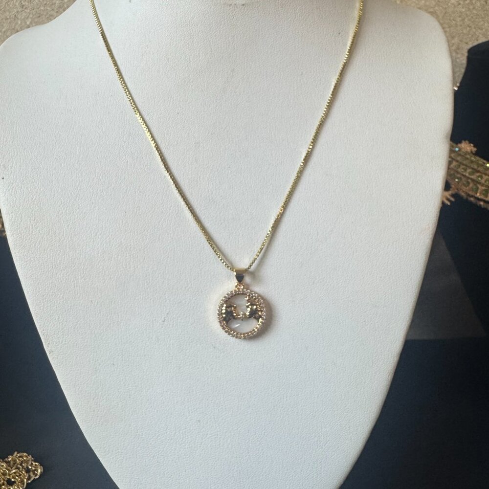 STATEMENT NYC TRENDING NECKLACE FASHION NECKLACE - Picture 3 of 5